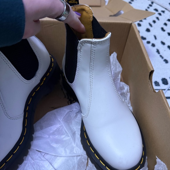 Dr. Martens Other - Dr. Martens White and Black Chelsea Boots